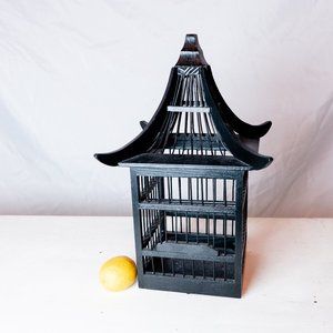 Japanese-Inspired Decorative Bird Cage